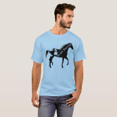 Wereld gekleurd Pony T-shirt (Voorkant volledig)