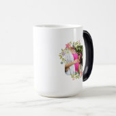 Wereld gelukkigste tante met foto magische mok (Voorkant rechts)