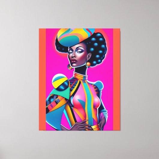 Wereld Getrapte Composure Ken Gage Art Canvas Afdruk (Voorkant)