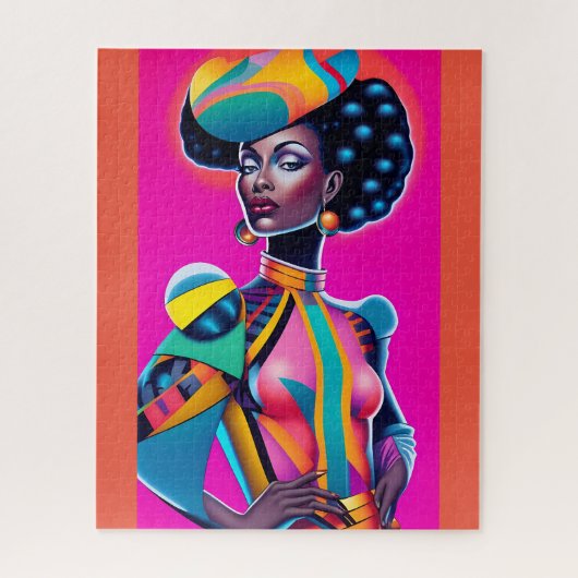 Wereld Getrapte Composure Ken Gage Art Legpuzzel (Verticaal)