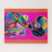 Wereld Getrapte Composure Ken Gage Art Legpuzzel (Horizontaal)