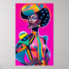 Wereld Getrapte Composure Ken Gage Art Poster