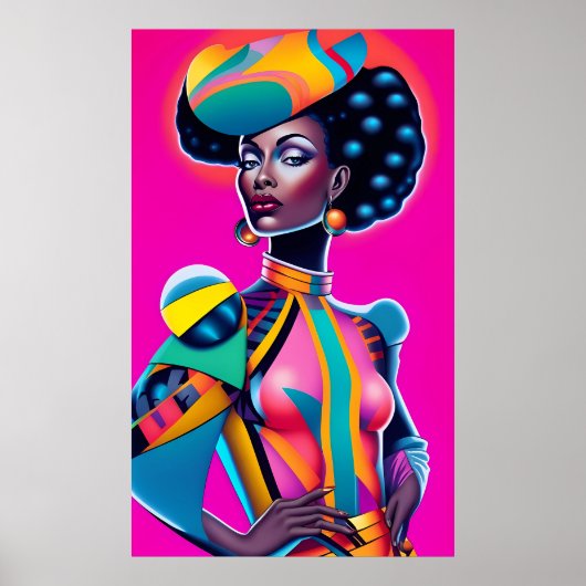 Wereld Getrapte Composure Ken Gage Art Poster (Voorkant)