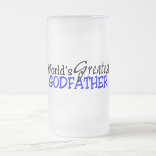 Wereld Groest Godfather Blue Black Matglas Bierpul
