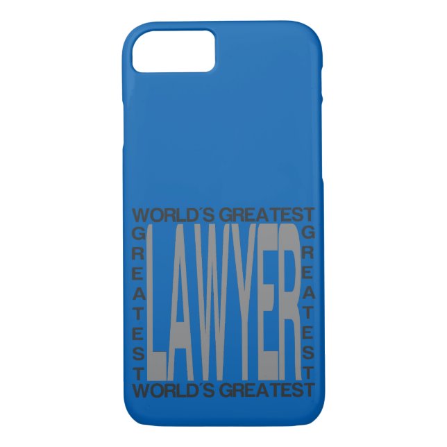 Wereld grootste advocaat Case-Mate iPhone hoesje (Achterkant)