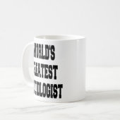 Wereld grootste audioloog koffiemok (Voorkant links)