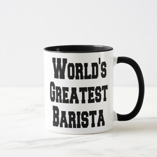Wereld grootste Barista Mok (Rechts)