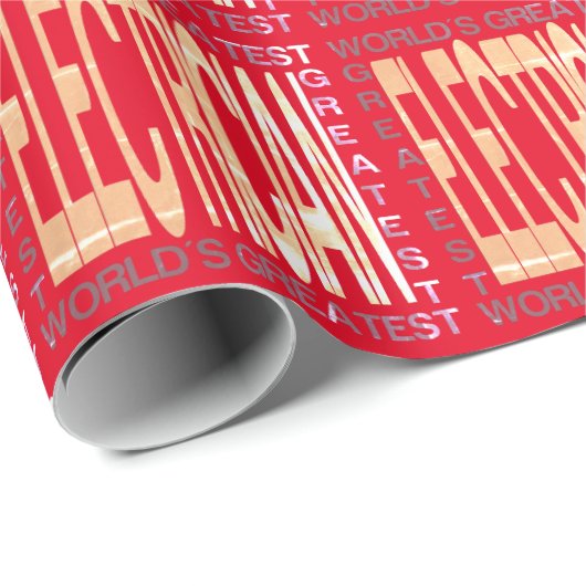 Wereld grootste elektricien cadeaupapier (Rol Hoek)