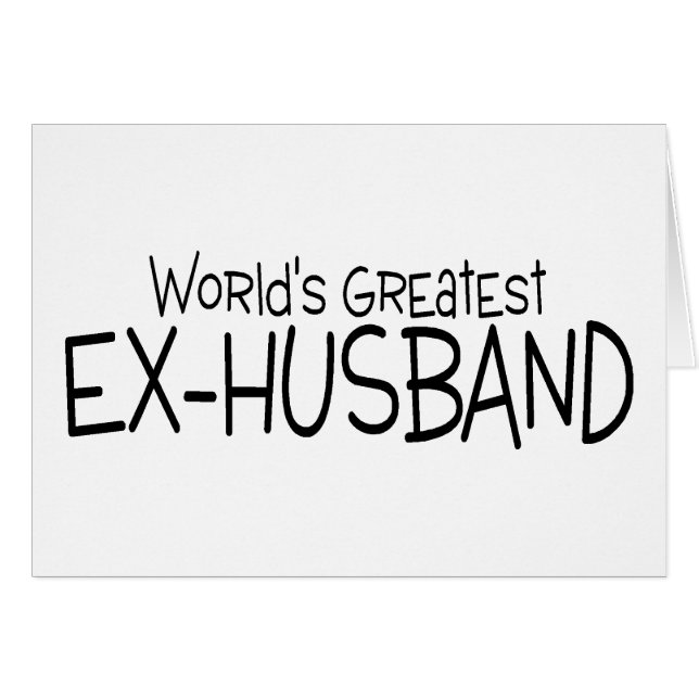 Wereld grootste ex-man (Voorkant Horizontaal)