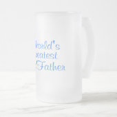 Wereld grootste GodVader Matglas Bierpul (Voorkant rechts)