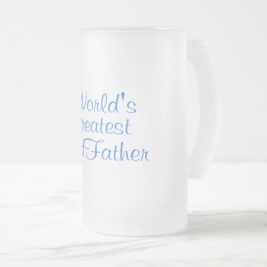 Wereld grootste GodVader Matglas Bierpul (Voorkant rechts)