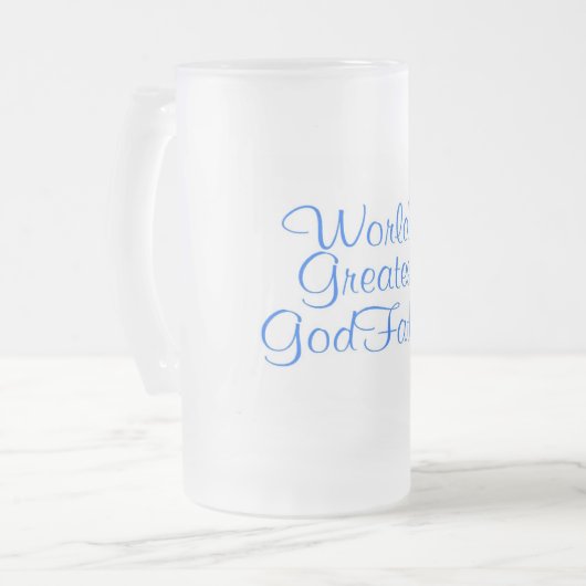 Wereld grootste GodVader Matglas Bierpul (Voorkant links)