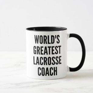 Wereld grootste lacrosse coach mok