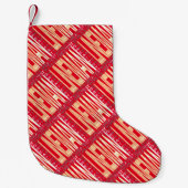 Wereld grootste Lineman Kleine Kerstsok (Voorkant)