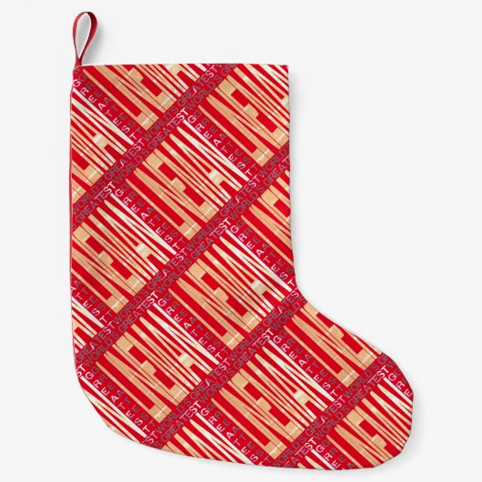 Wereld grootste Lineman Kleine Kerstsok (Voorkant)