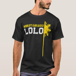 Wereld grootste Lolo Filipino - militair veto T-shirt