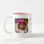 Wereld Grootste Oma 2 Foto Modern Keepsake Mok (Links)