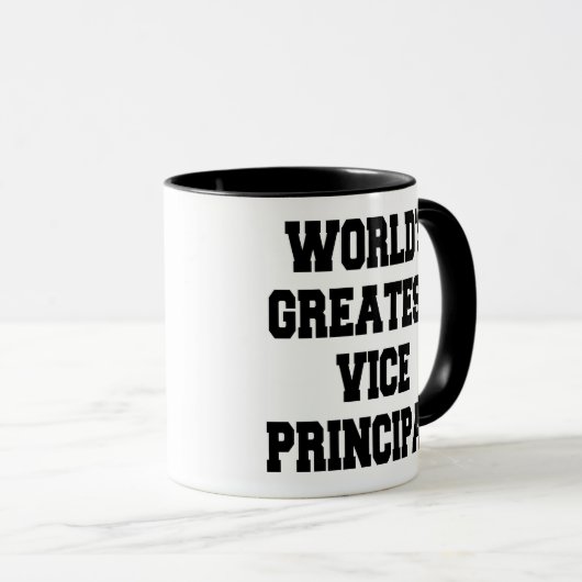 Wereld grootste onderdirecteur mok (Voorkant rechts)