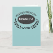 Wereld grootste opa kaart (Voorkant)