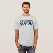 Wereld grootste opa t-shirt (Voorkant volledig)