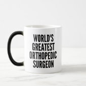 Wereld grootste orthopedische chirurg magische mok (Links)