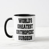 Wereld grootste orthopedische chirurg mok (Links)
