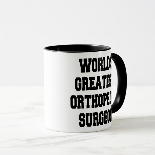 Wereld grootste orthopedische chirurg mok (Voorkant rechts)