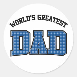 Wereld grootste pap Stickers geplakt
