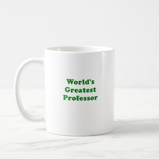 Wereld grootste professor koffiemok (Links)