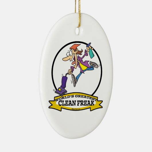 WERELD GROOTSTE SCHALIGE VROUWEN CARTOON KERAMISCH ORNAMENT (Rechts)