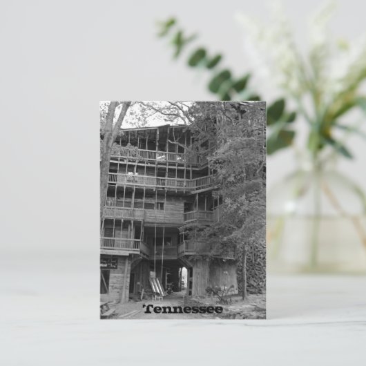 Wereld grootste Treehouse Briefkaart (Staand voorkant)