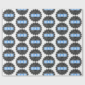 Wereld grootste vader cadeaupapier (Vlak)