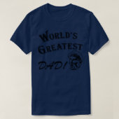 Wereld grootste vader t-shirt (Design voorkant)