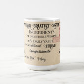 Wereld Grootste Zuster Koffiemok (Center)