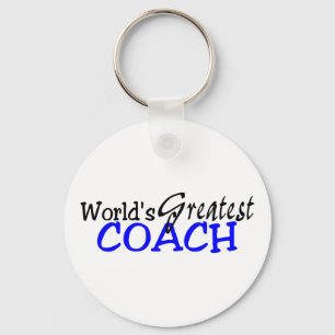 Wereld Groste Coach Blue Black Sleutelhanger