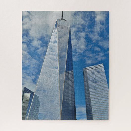 Wereld Handelscentrum New York. Legpuzzel (Verticaal)