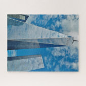 Wereld Handelscentrum New York. Legpuzzel (Horizontaal)