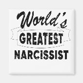 Wereld het grootst Narcissist Magneet (Voorkant)
