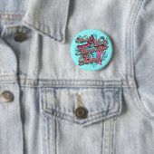 Wereld het meest Geweldige vak Ronde Button 5,7 Cm (In situ)
