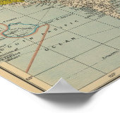 Wereld in 1910 poster (Hoek)