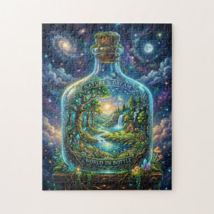 Wereld in een fles legpuzzel