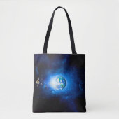 Wereld in Harmonie - Muziek Fan Gift - Tote Bag (Voorkant)