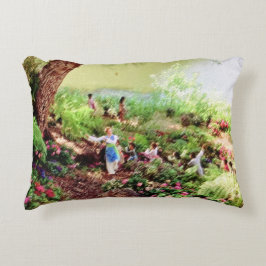 WERELD IS EEN CIRCLE Accessoire Pillow Accent Kussen
