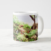 WERELD IS EEN CIRCLE Jumbo-Mok Grote Koffiekop (Voorkant rechts)