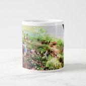 WERELD IS EEN CIRCLE Jumbo-Mok Grote Koffiekop (Voorkant)