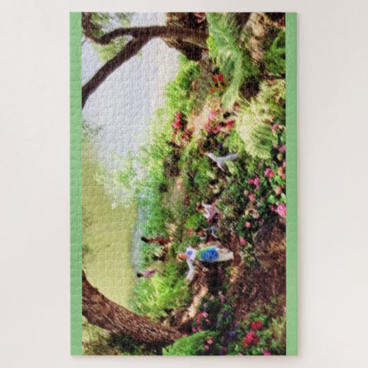 WERELD IS EEN CIRCLE-puzzel Legpuzzel (Verticaal)