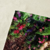 WERELD IS EEN CIRKEL strandlaken (In situ)