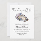 Wereld is uw Oyster Pearl Vrijgezellenfeest Kaart (Voorkant)