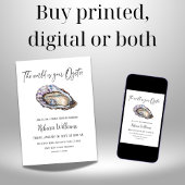 Wereld is uw Oyster Pearl Vrijgezellenfeest Kaart