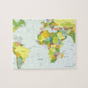wereld+kaart+wereldbol+land+atlas legpuzzel